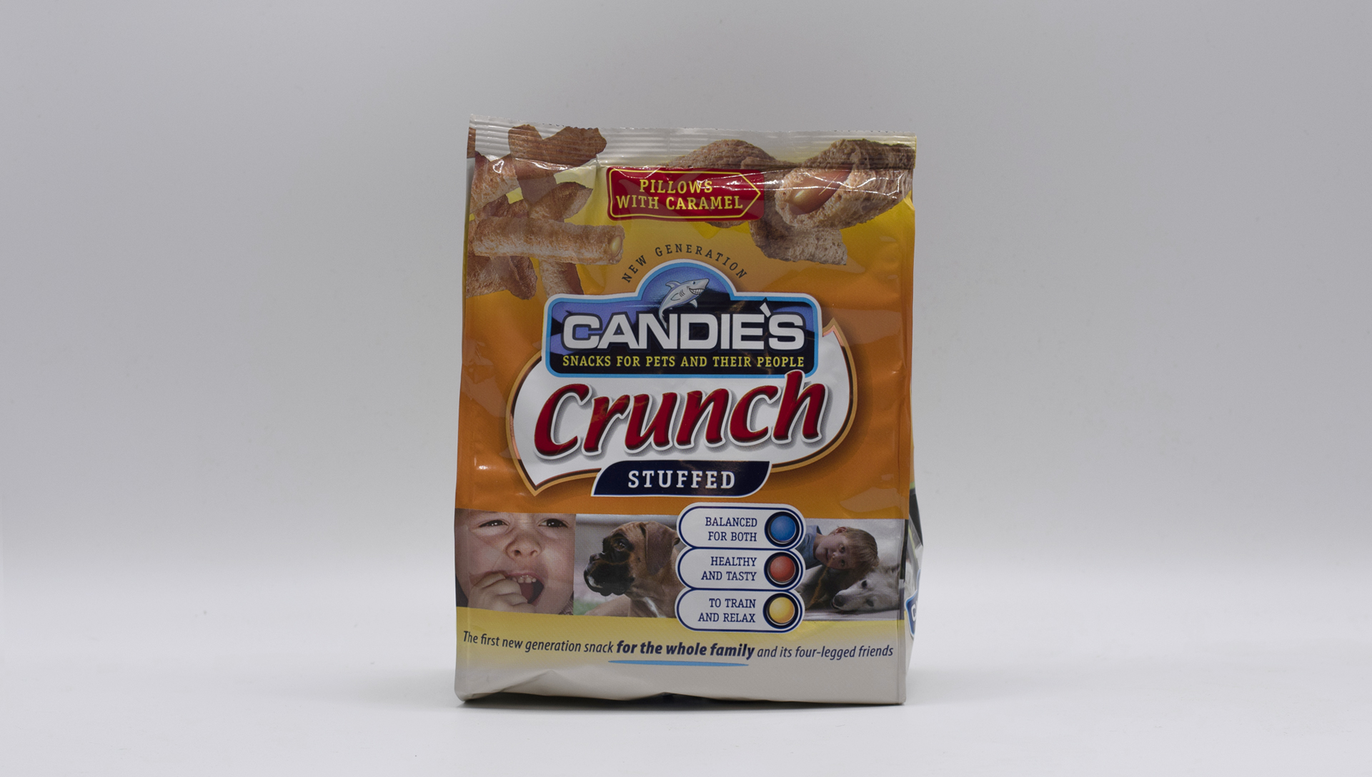 Candies Crunch polštářky s karamelem