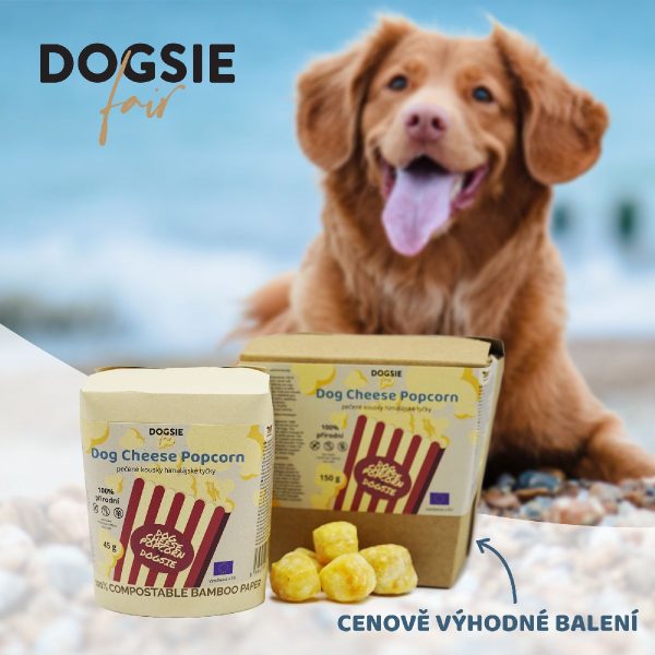 Dog Cheese Popcorn výhodné balení