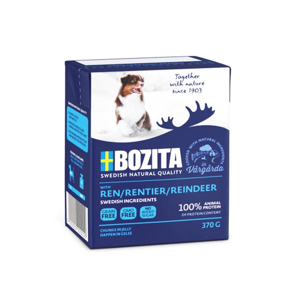 krmivo pro psa bozita s příchutí sob